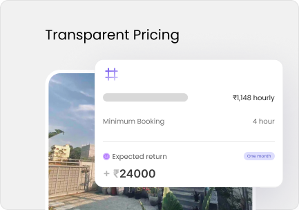 Set your hourly rate and minimum booking hours. Add a cleaning fee or security deposit if you wish, it’s your call.